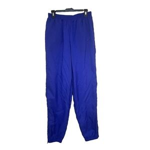 Nike  Windbreaker Pants Medium Blue Vintage Tapered‎ Lined